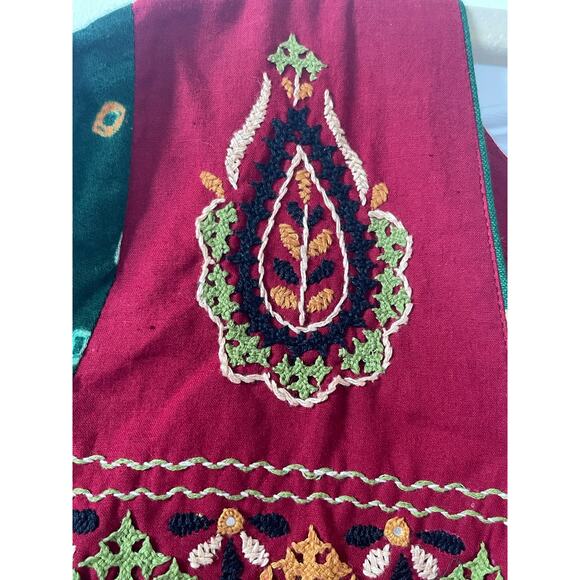 Unique Embroidery Muslin Dress Kurti Large 36 - Picture 5 of 8